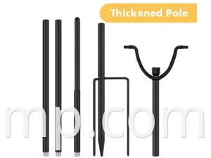 Spinner solar colorido de metal externo para lâmpada de decoração de jardim